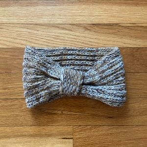 One Size Fits All Light Brown Knit Headband